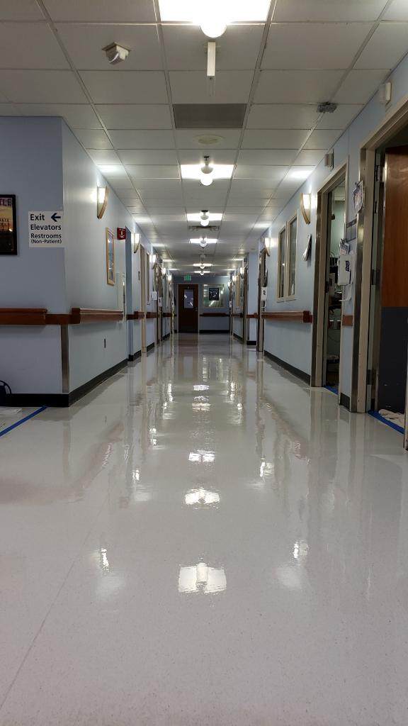 commercial floor cleaning